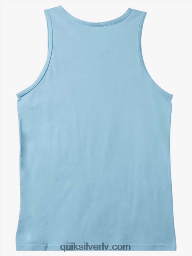 vīriešiem Quiksilver starp līnijām t-krekls debesu zils 88064R1002