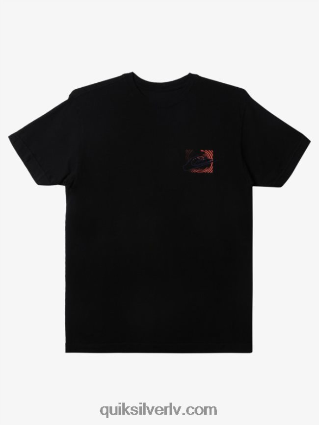 vīriešiem Quiksilver starptautiskais pasaules spēku t-krekls melns 88064R597
