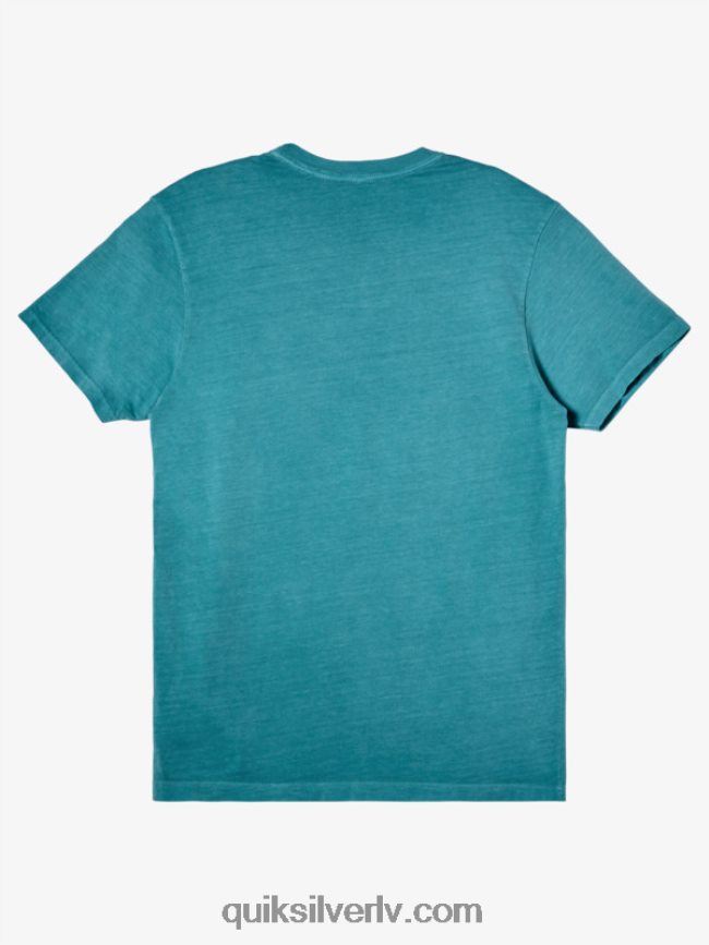 vīriešiem Quiksilver submisijas t-krekls Bretaņas zilā 88064R1042