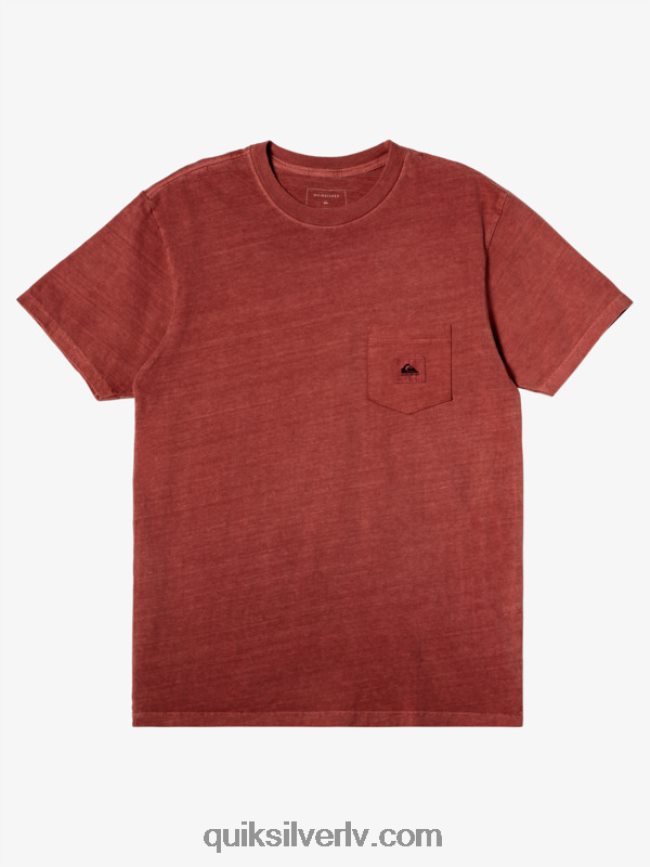 vīriešiem Quiksilver submisijas t-krekls marsala 88064R1043