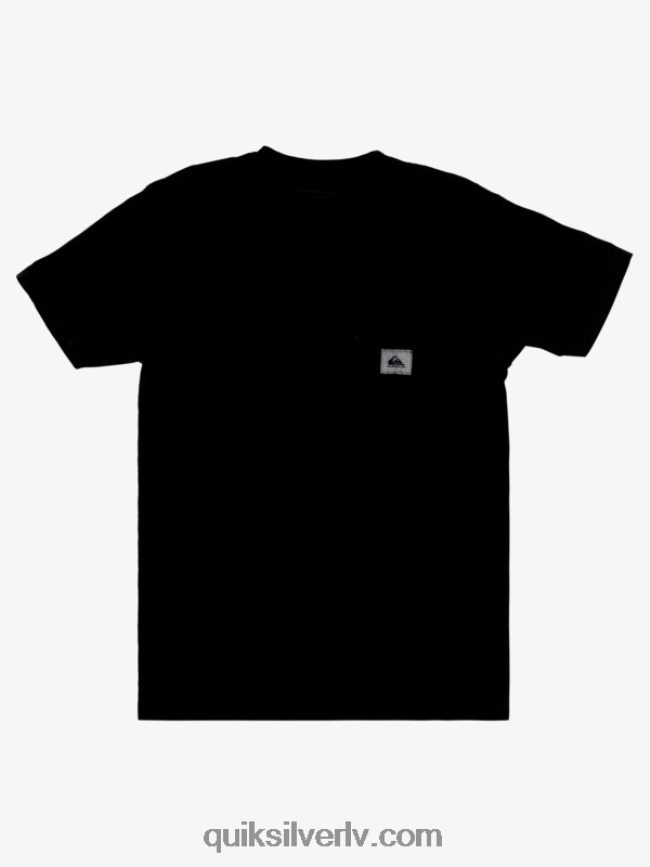 vīriešiem Quiksilver submisijas t-krekls melns 88064R1044