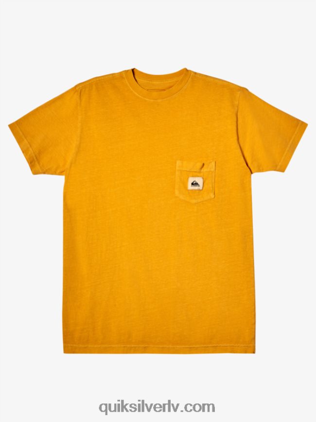 vīriešiem Quiksilver submisijas t-krekls spilgts zelts 88064R1045