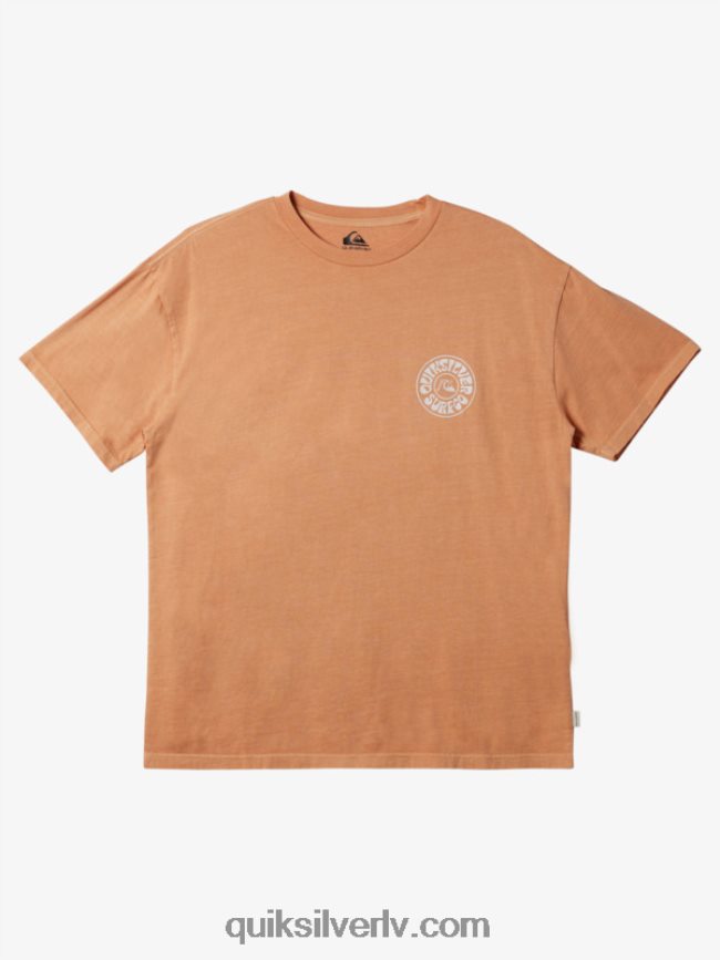 vīriešiem Quiksilver svešo dienu t-krekls vara iedegums 88064R753