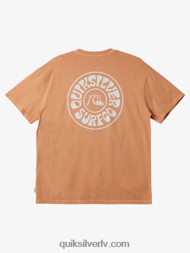 vīriešiem Quiksilver svešo dienu t-krekls vara iedegums 88064R753