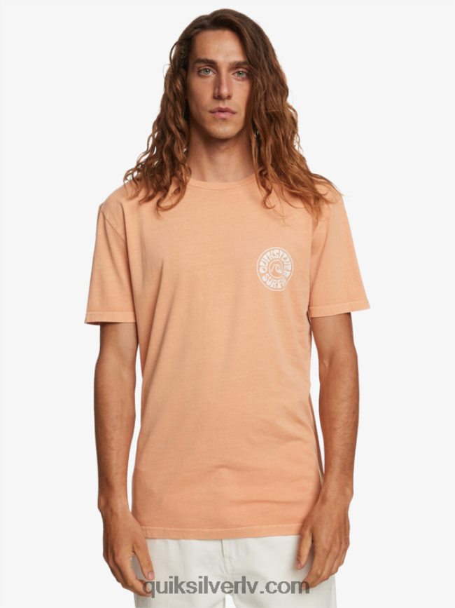 vīriešiem Quiksilver svešo dienu t-krekls vara iedegums 88064R753