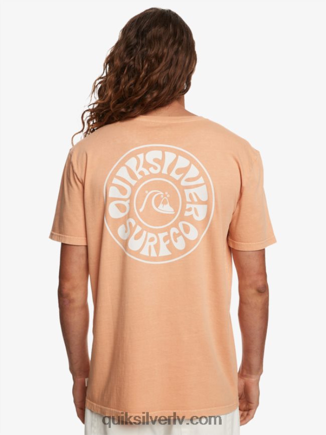vīriešiem Quiksilver svešo dienu t-krekls vara iedegums 88064R753