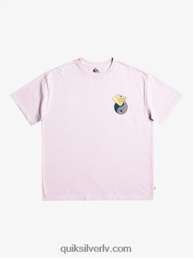 vīriešiem Quiksilver tur t-krekls pasteļa ceriņi 88064R1168