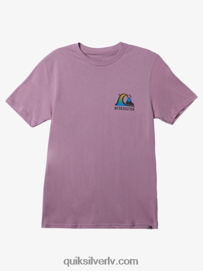 vīriešiem Quiksilver upes līkuma t-krekls putekļaina orhideja 88064R1516