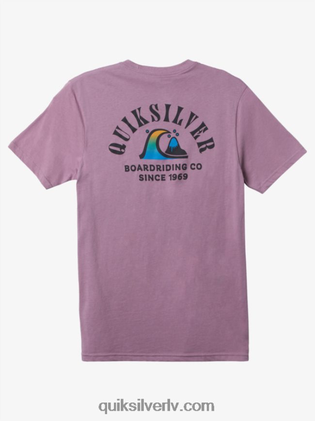 vīriešiem Quiksilver upes līkuma t-krekls putekļaina orhideja 88064R1516