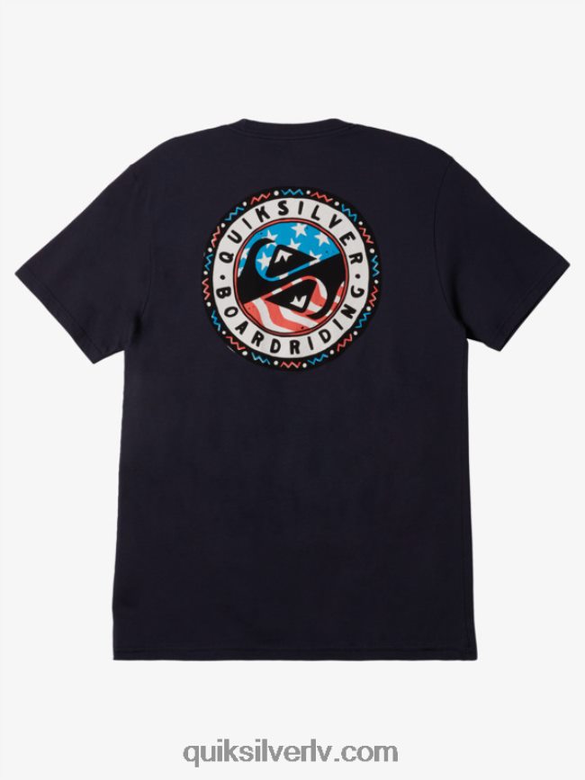 vīriešiem Quiksilver vasaras jautrības t-krekls jūras žakete 88064R468