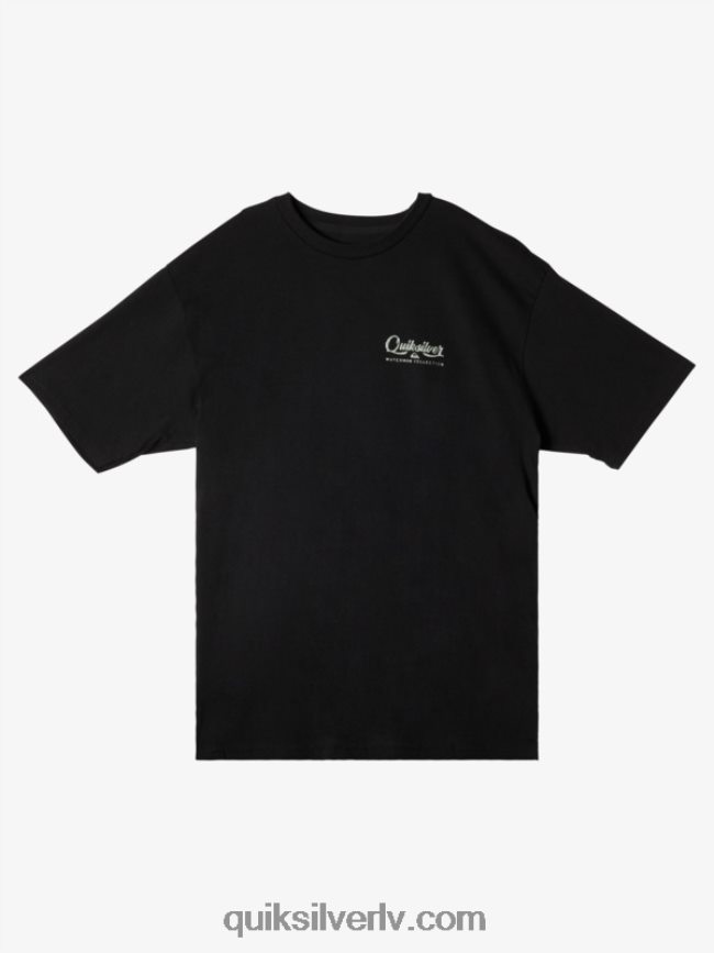 vīriešiem Quiksilver waterman undertow t-krekls melns 88064R53