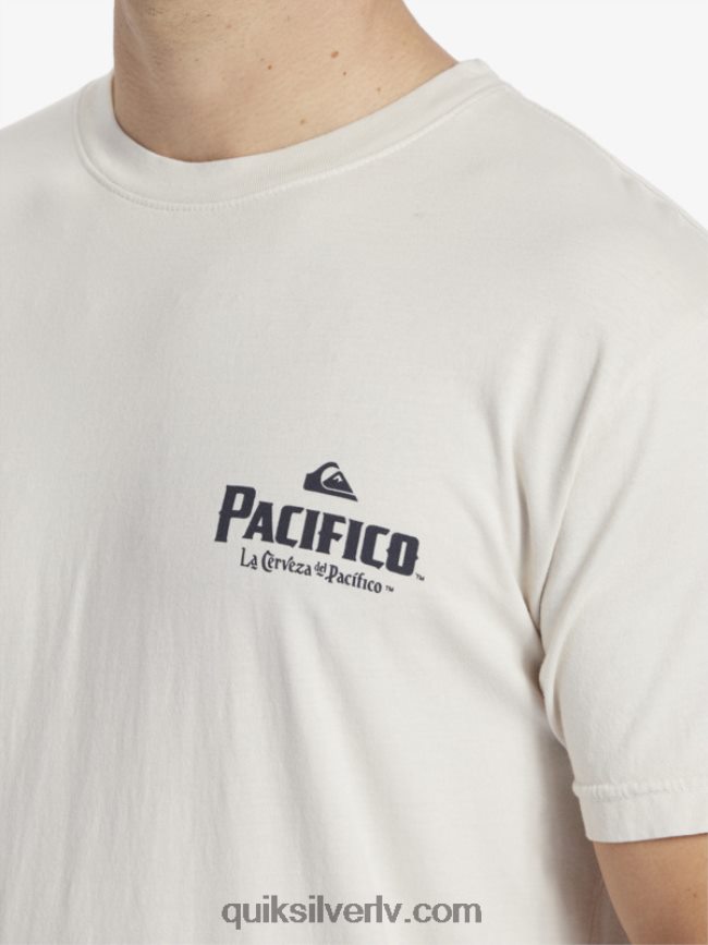 vīriešiem Quiksilver x Pacifico Scenic Vibes T-krekls akmens 88064R9