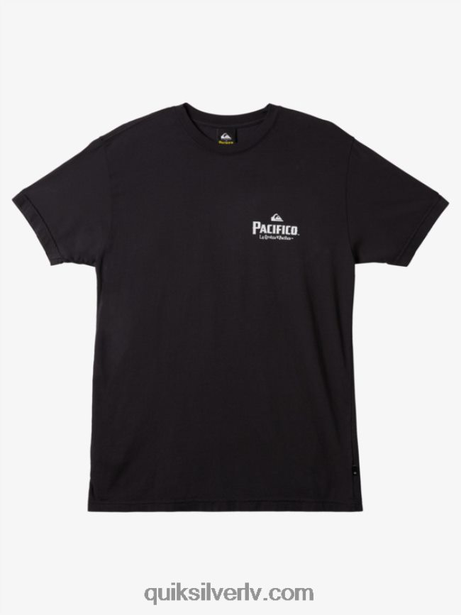 vīriešiem Quiksilver x Pacifico Scenic Vibes T-krekls asfalts 88064R10