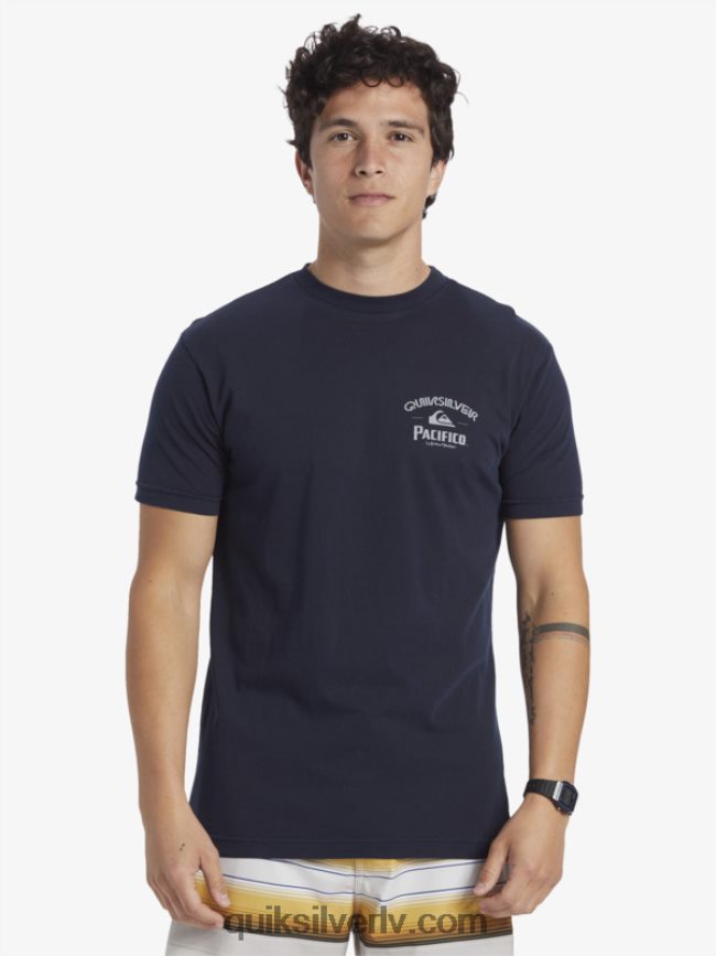 vīriešiem Quiksilver x Pacifico lockup t-krekls jūras žakete 88064R1