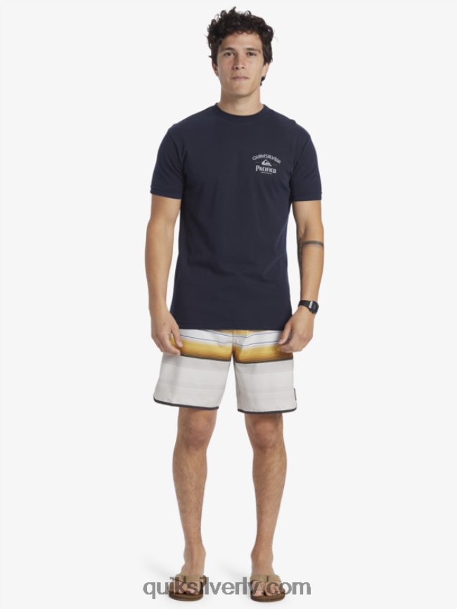 vīriešiem Quiksilver x Pacifico lockup t-krekls jūras žakete 88064R1