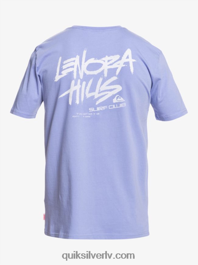 vīriešiem Quiksilver x Stranger lietas lenora t-krekls jacaranda 88064R1838