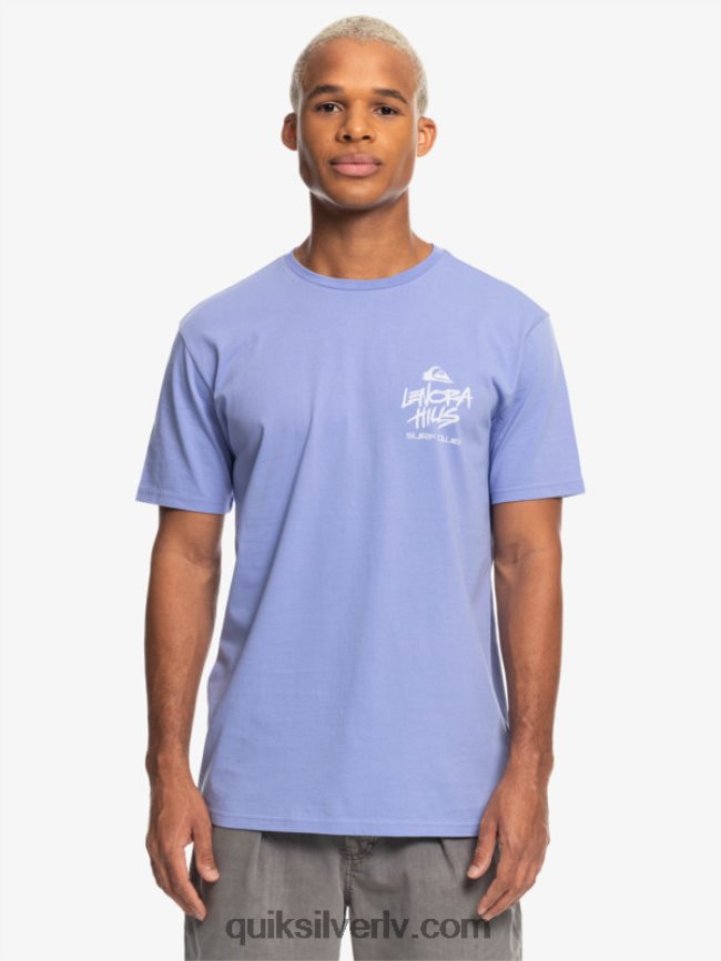 vīriešiem Quiksilver x Stranger lietas lenora t-krekls jacaranda 88064R1838