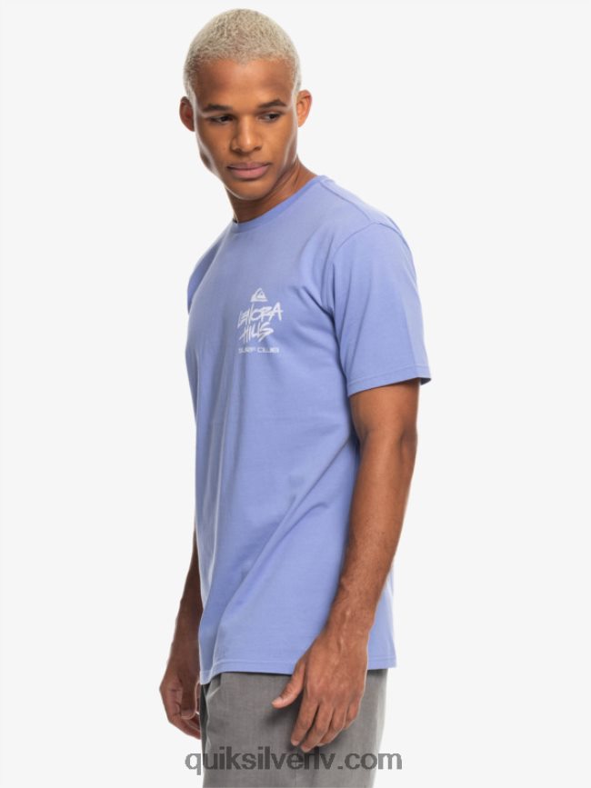 vīriešiem Quiksilver x Stranger lietas lenora t-krekls jacaranda 88064R1838