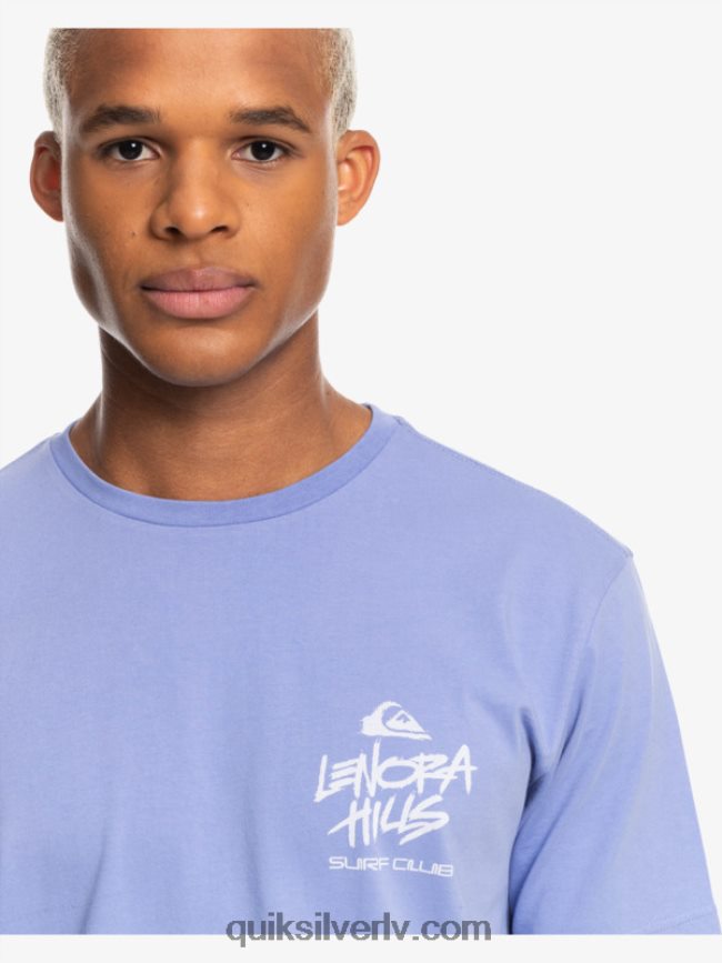 vīriešiem Quiksilver x Stranger lietas lenora t-krekls jacaranda 88064R1838