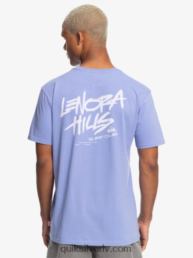 vīriešiem Quiksilver x Stranger lietas lenora t-krekls jacaranda 88064R1838
