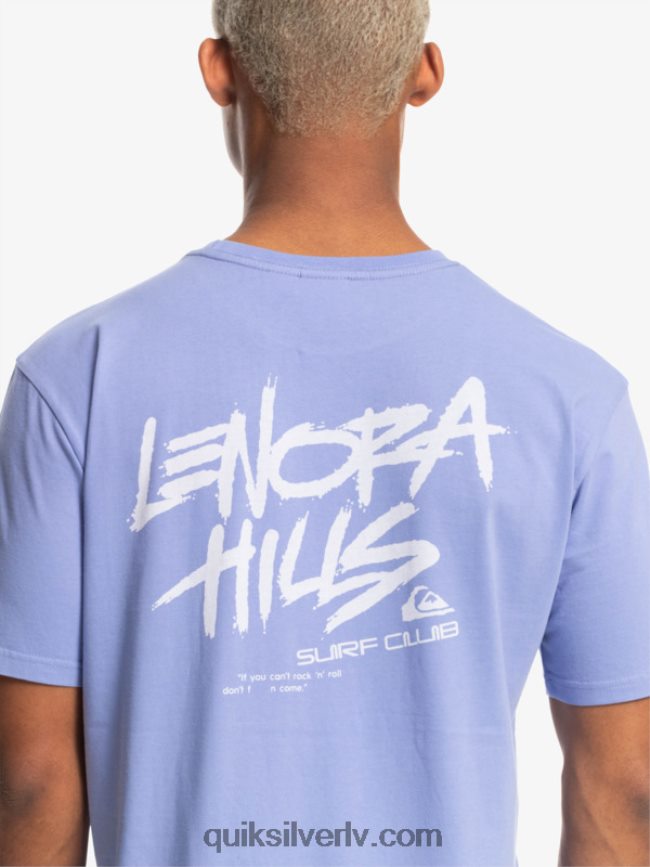 vīriešiem Quiksilver x Stranger lietas lenora t-krekls jacaranda 88064R1838