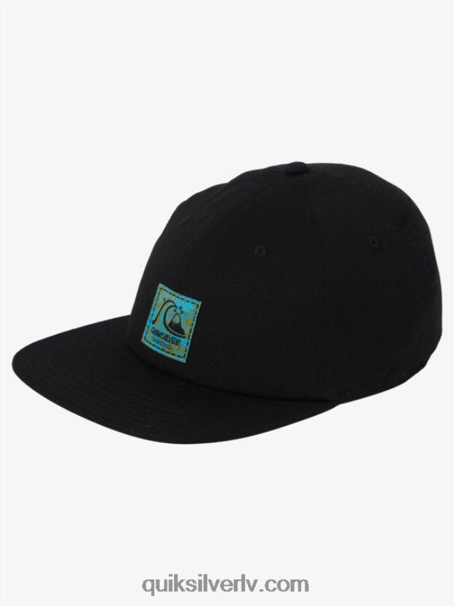 vīriešiem Quiksilver Gregg Kaplan beisbola cepure melns 88064R1252