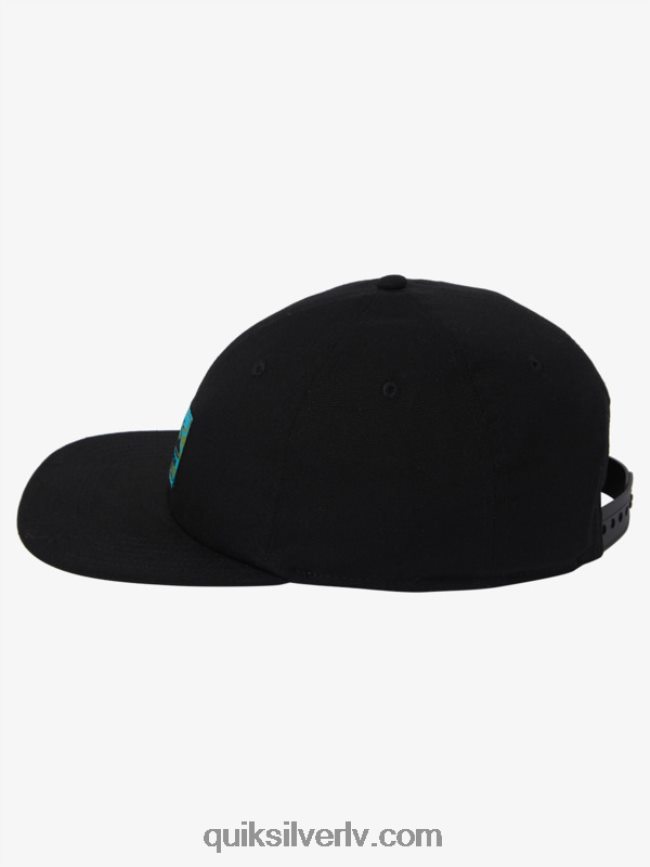 vīriešiem Quiksilver Gregg Kaplan beisbola cepure melns 88064R1252