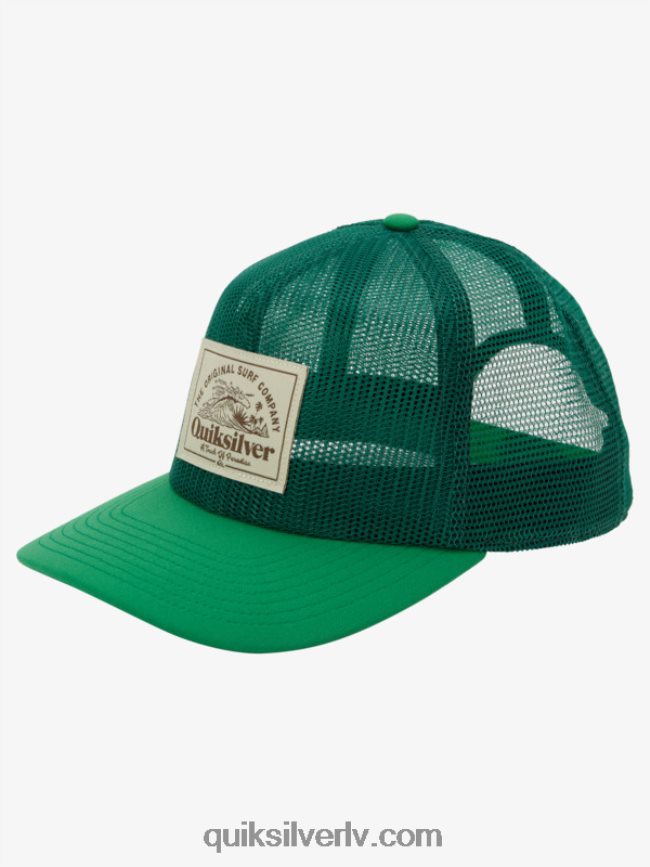 vīriešiem Quiksilver acs up trucker cepure lapotne 88064R1074