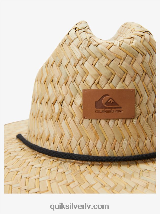 vīriešiem Quiksilver autsaidera salmu glābēja cepure asfalts 88064R386