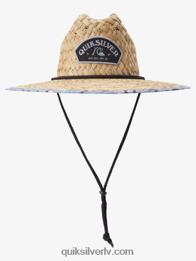 vīriešiem Quiksilver autsaidera salmu glābēja cepure orhideju migla 88064R389