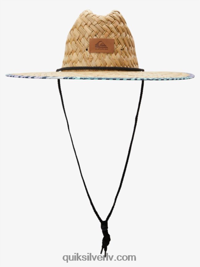 vīriešiem Quiksilver autsaidera salmu glābēja cepure pludmales stikls 88064R388
