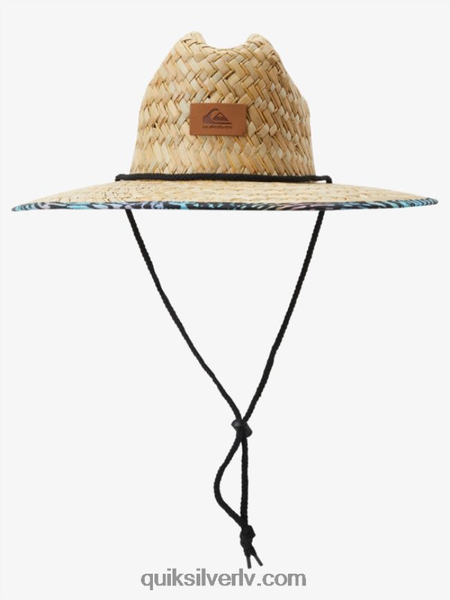 vīriešiem Quiksilver autsaidera salmu glābēja cepure upe zila 88064R387