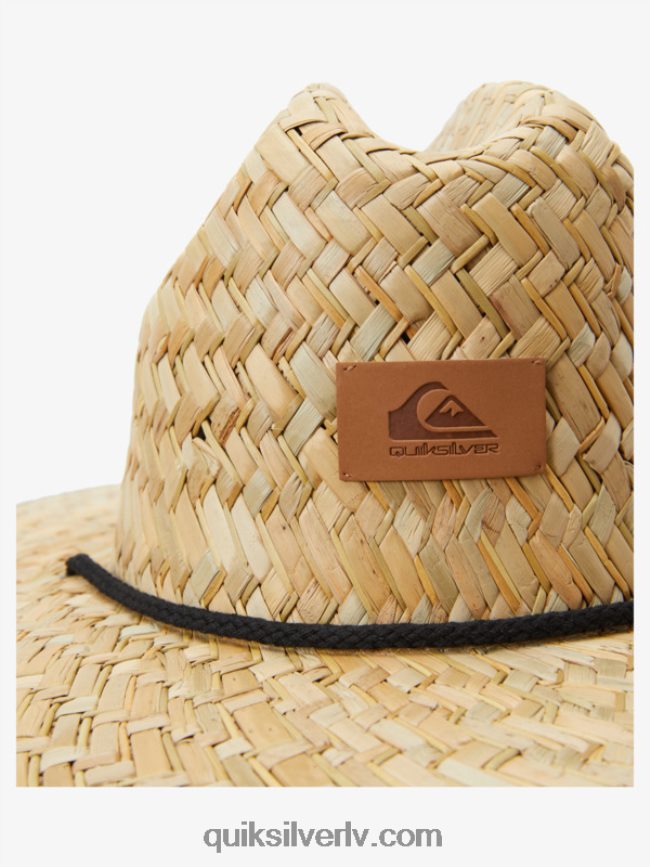 vīriešiem Quiksilver autsaidera salmu glābēja cepure upe zila 88064R387