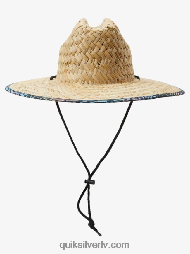 vīriešiem Quiksilver autsaidera salmu glābēja cepure upe zila 88064R387