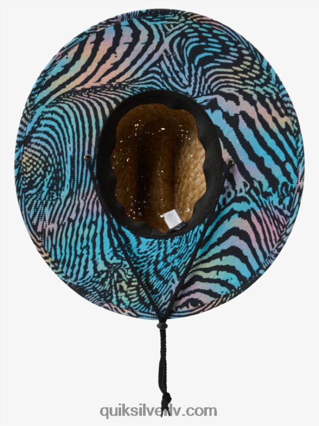 vīriešiem Quiksilver autsaidera salmu glābēja cepure upe zila 88064R387