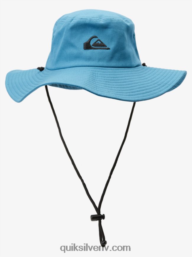 vīriešiem Quiksilver bushmaster safari boonie cepure marokas zils 88064R124