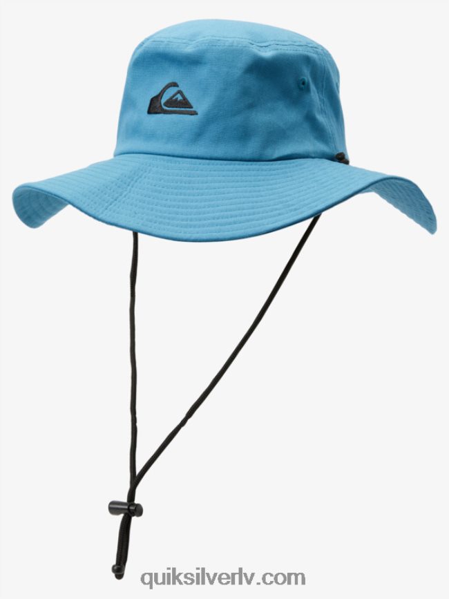 vīriešiem Quiksilver bushmaster safari boonie cepure marokas zils 88064R124