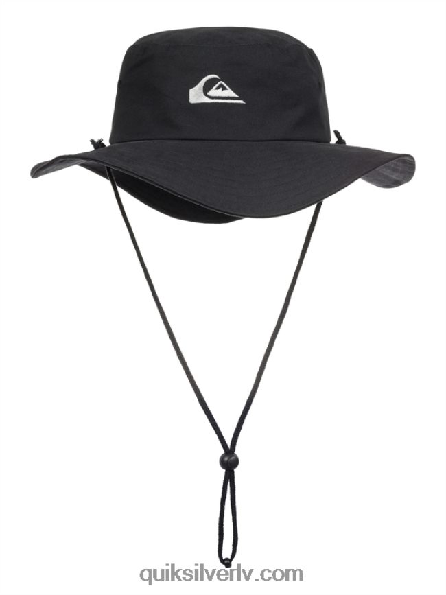 vīriešiem Quiksilver bushmaster safari boonie cepure melns 88064R1520