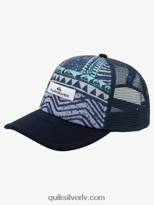 vīriešiem Quiksilver buzzard coop trucker cepure dzelzs vārti 88064R1052