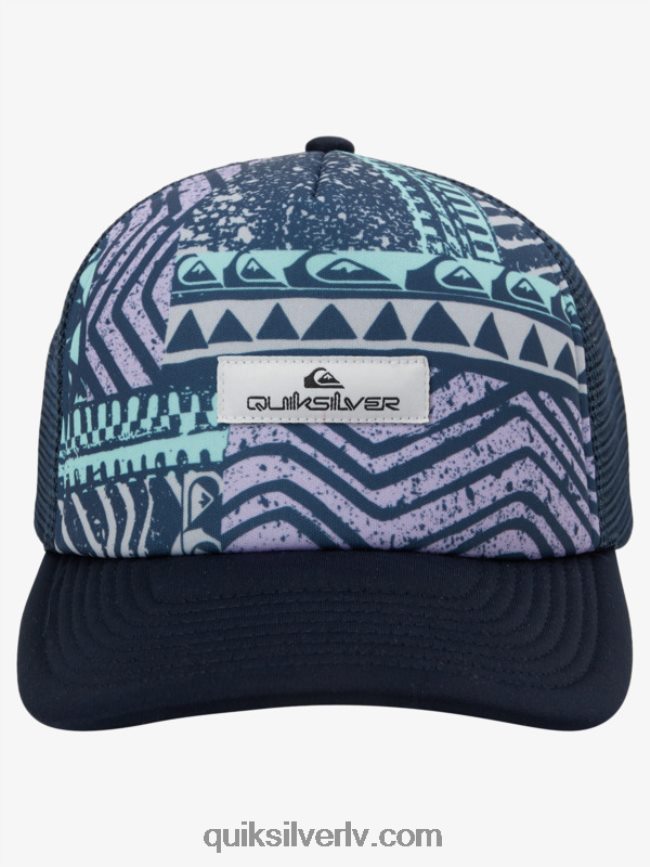 vīriešiem Quiksilver buzzard coop trucker cepure dzelzs vārti 88064R1052