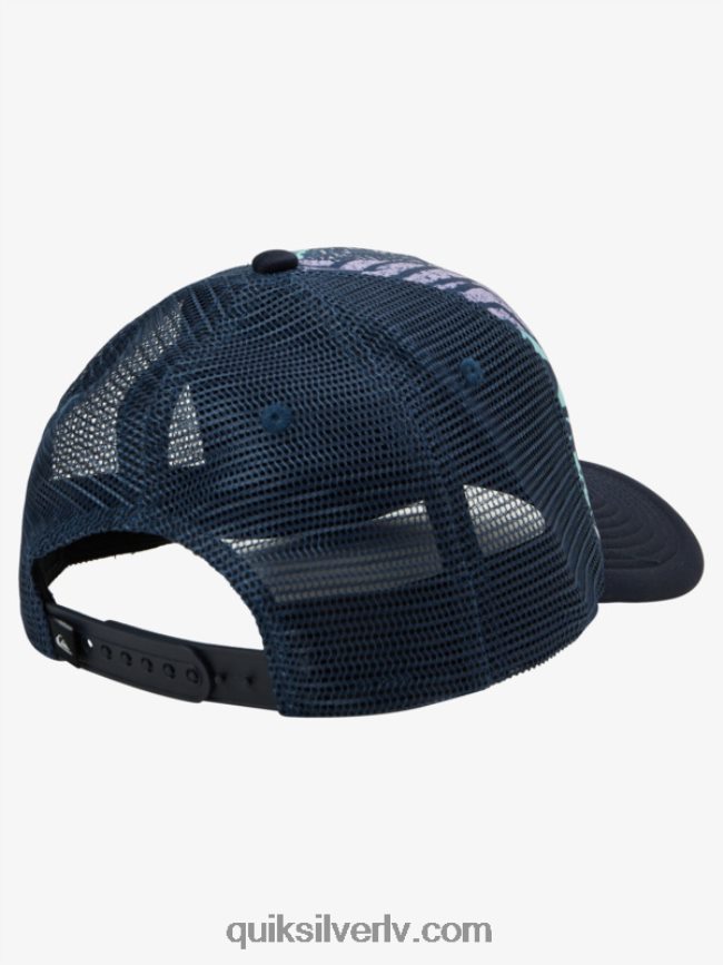 vīriešiem Quiksilver buzzard coop trucker cepure dzelzs vārti 88064R1052