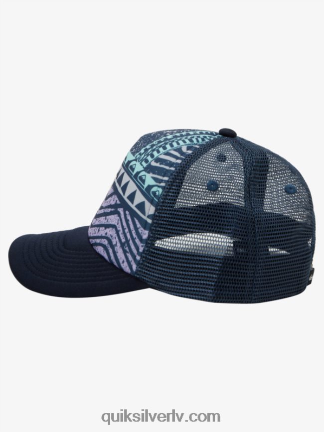 vīriešiem Quiksilver buzzard coop trucker cepure dzelzs vārti 88064R1052