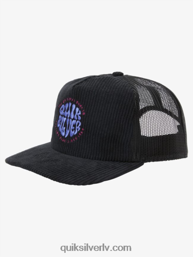 vīriešiem Quiksilver coasteeze trucker cepure melns 88064R443