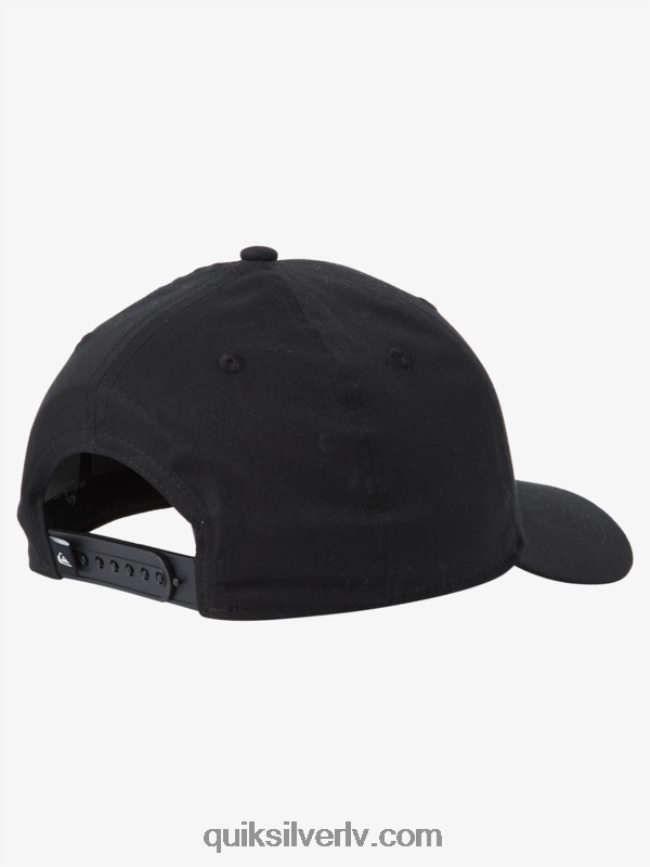 vīriešiem Quiksilver gadu desmitiem snapback cepure melns 88064R1080