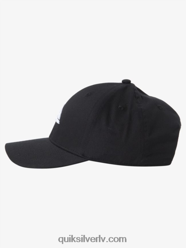 vīriešiem Quiksilver gadu desmitiem snapback cepure melns 88064R1080