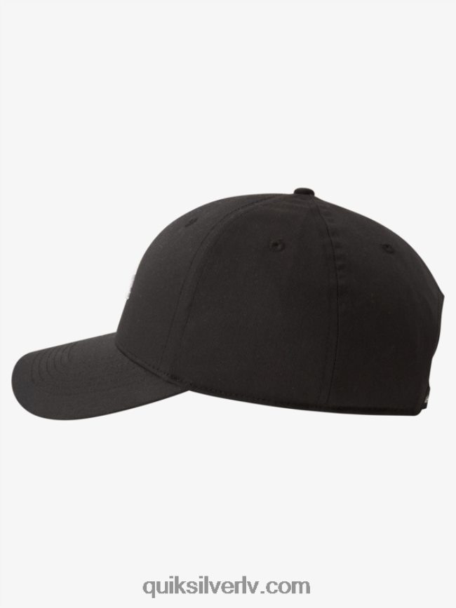 vīriešiem Quiksilver gadu desmitiem snapback cepure melns 88064R1080