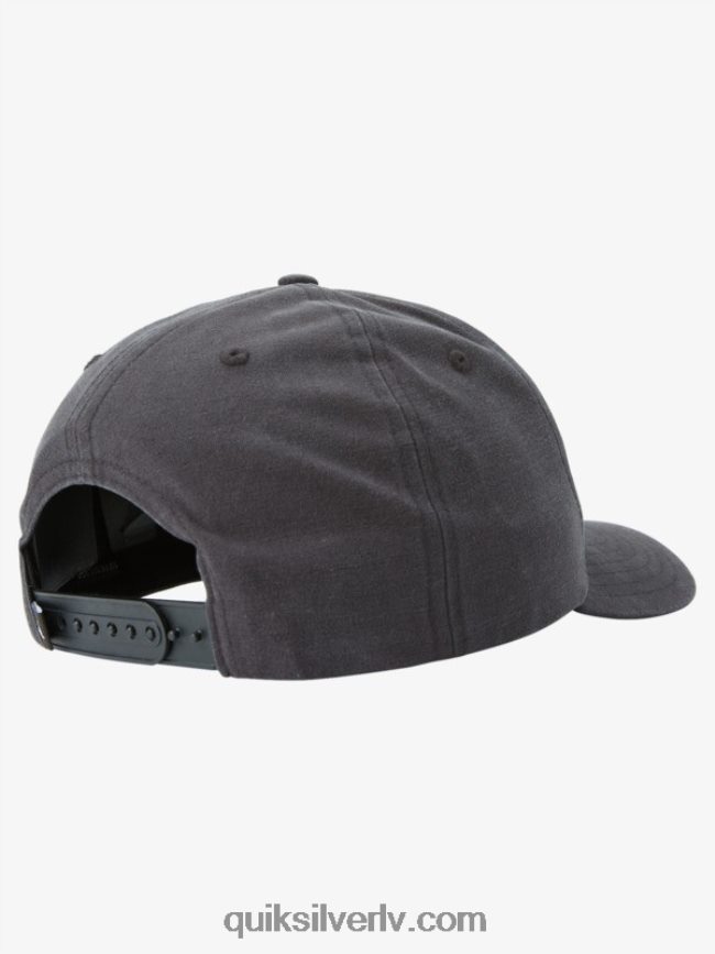 vīriešiem Quiksilver iezemēta amerika snapback cepure melns 88064R797