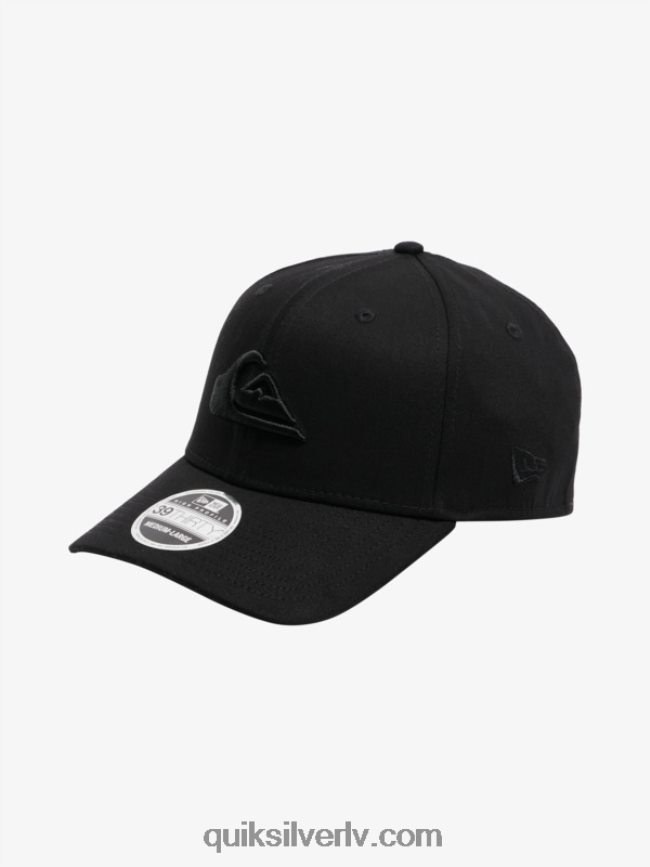vīriešiem Quiksilver kalnu ï¼† viļņu elastīga, piemērota cepure melns 88064R1680