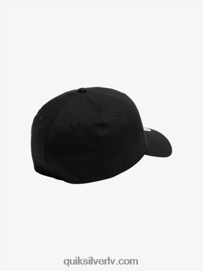 vīriešiem Quiksilver kalnu ï¼† viļņu elastīga, piemērota cepure melns 88064R1680