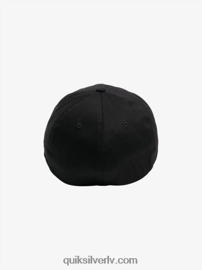 vīriešiem Quiksilver kalnu ï¼† viļņu elastīga, piemērota cepure melns 88064R1680